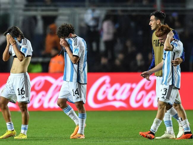 Argentina cayó eliminado del Mundial Sub-20 a manos de Nigeria (Photo by Marcelo Endelli - FIFA/FIFA via Getty Images)
