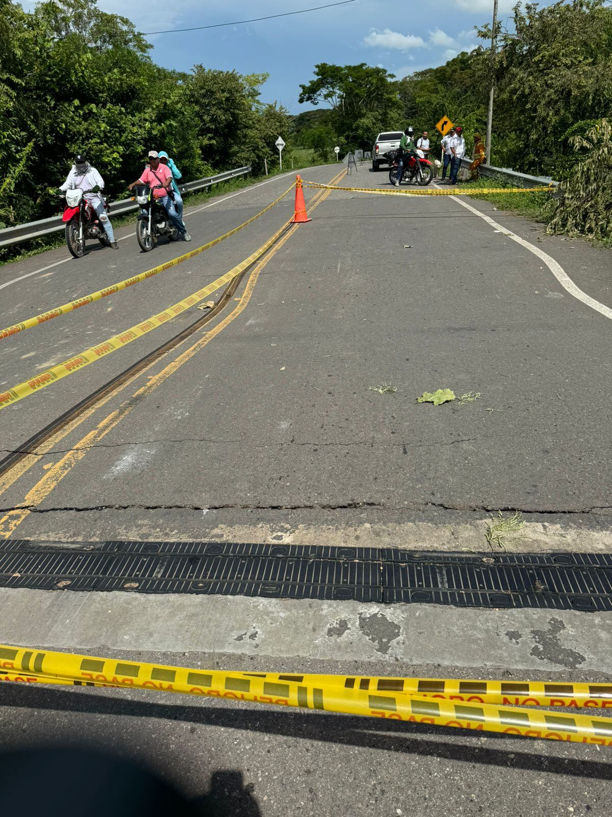 Colapsa un puente en la Mojana sucreña que la deja aislada del resto de Sucre