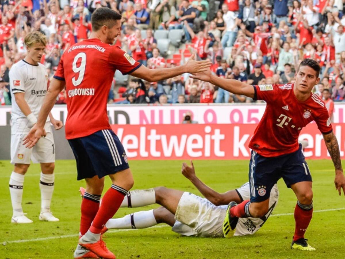 Bayern Múnich cuida a James y venció al AEK Atenas