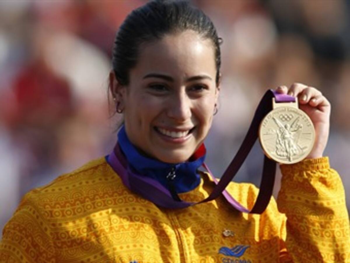 La medallista olímpica Mariana Pajón fue elegida como la deportista del año en Colombia