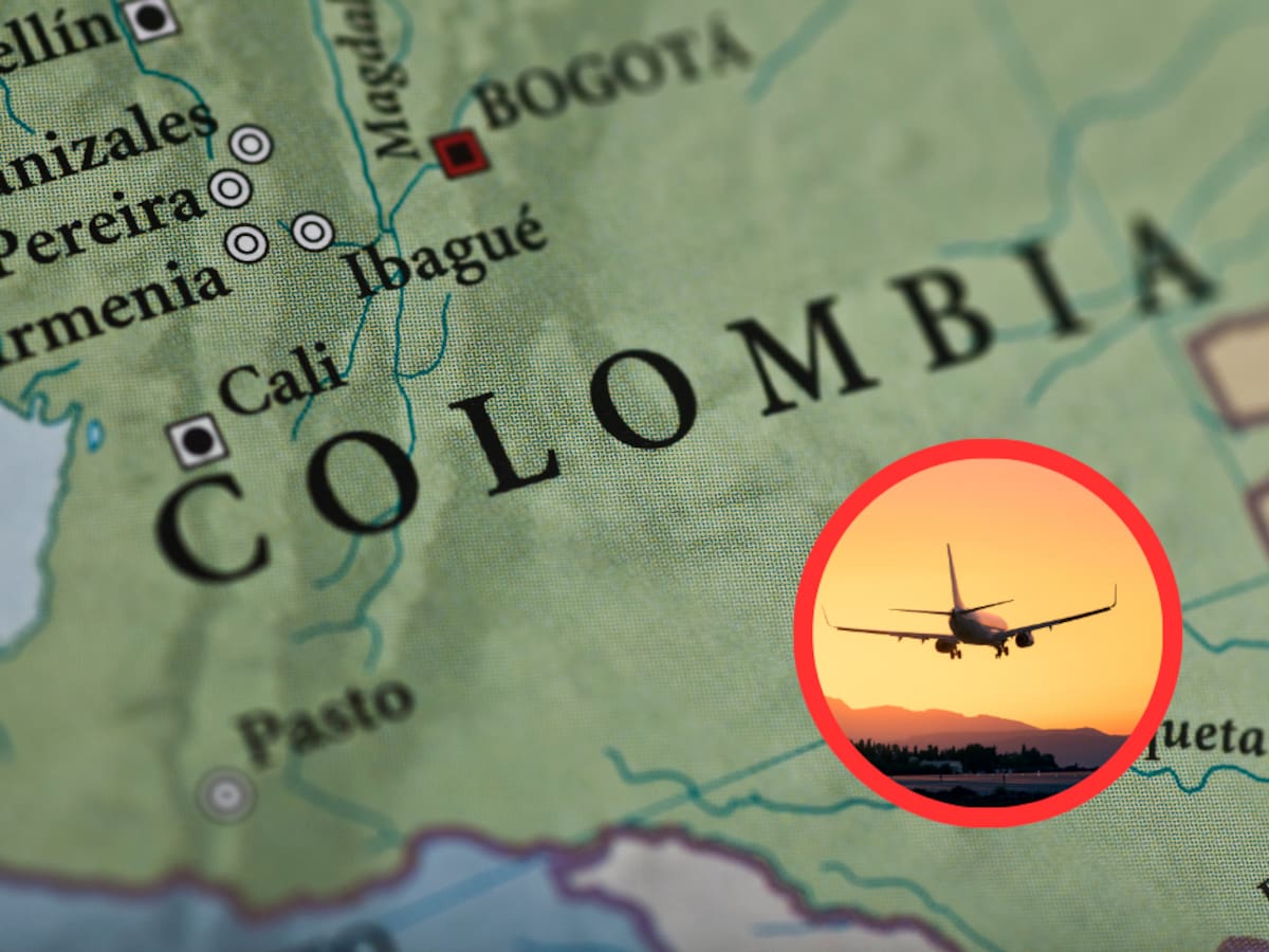¿Cuál es el viaje más largo en avión dentro de Colombia? Atraviesa 3 departamentos