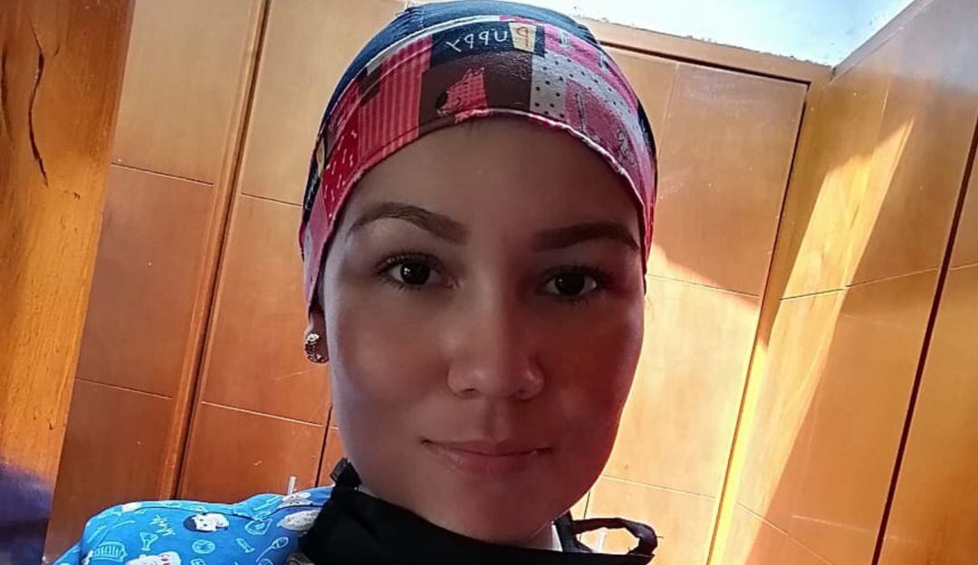 Paula Andrea Vélez López es enfermera, trabaja por la salud y cuidado de los adultos mayores 