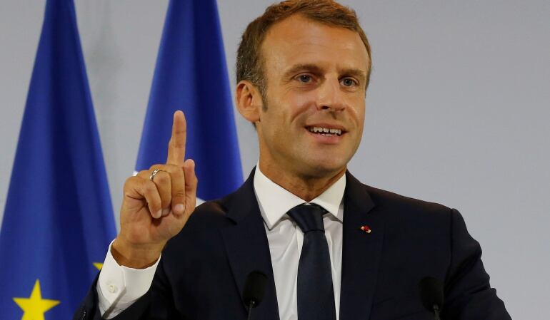 Emmanuel Macron, presidente de Francia 