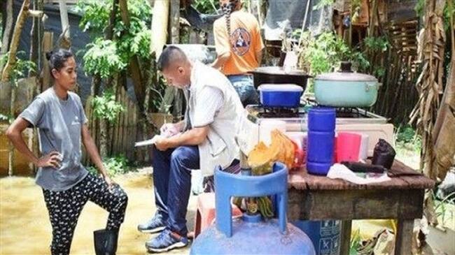 Alarma por inundaciones en la Apartada, Córdoba . Foto: