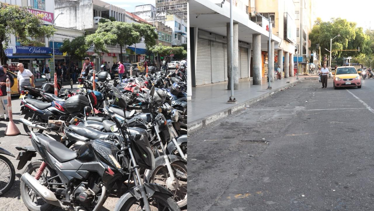 Controles sobre la Av. 6 de Cúcuta. Foto: Alcaldía de Cúcuta.