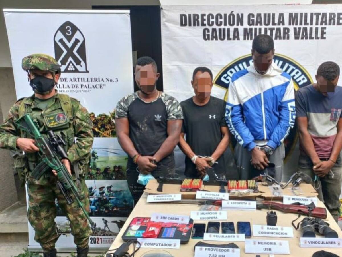 Caen falsos disidentes de las Farc que extorsionan en el Valle