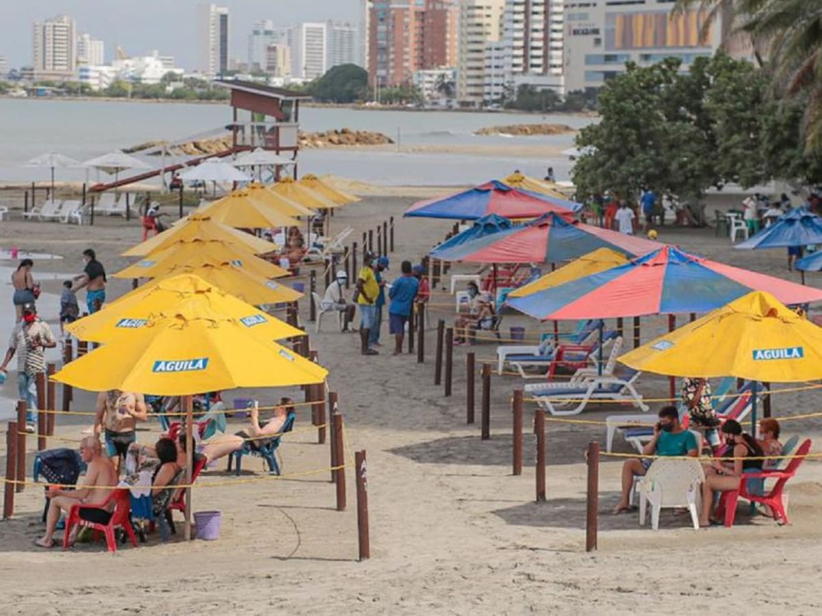 En Cartagena abren quinto tramo de playas bioseguras