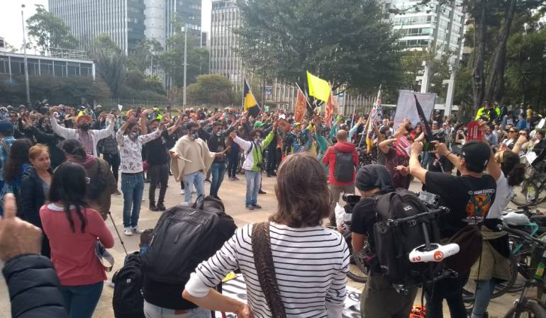 Marcha de ambientalistas