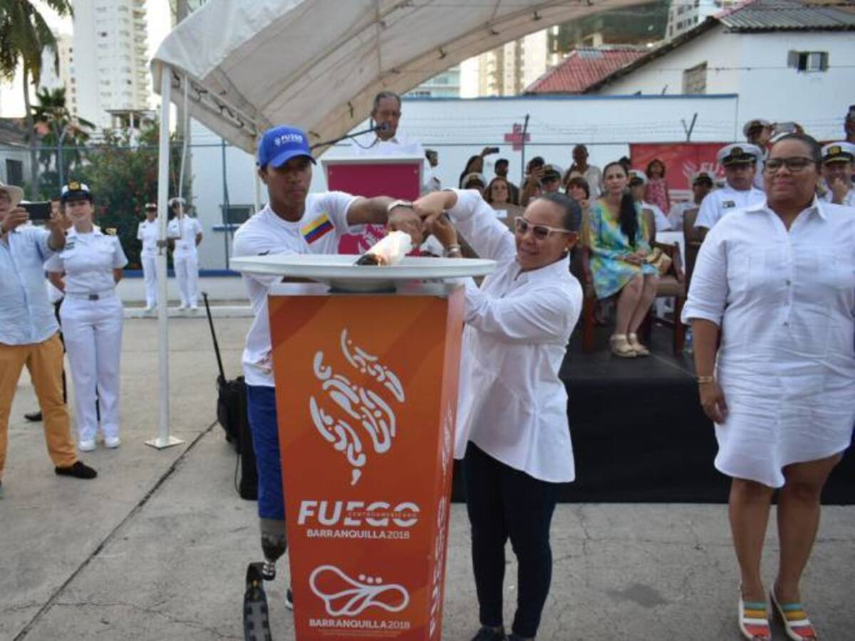El Victoria entregará el Fuego Centroamericano a Barranquilla