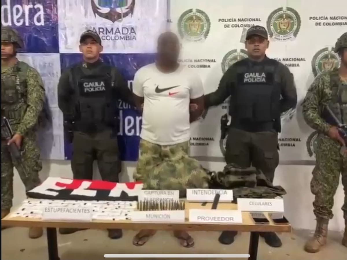 Capturaron a dos guerrilleros extorsionistas de las disidencias FARC y ELN en el Valle