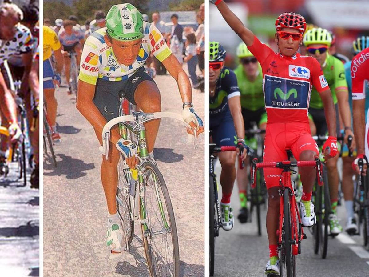 Los colombianos que han subido al podio en La Vuelta a España