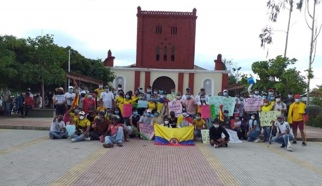 La comunidad de este municipio del norte de Bolívar realizará una manifestación en la plaza principal este domingo 30 de mayo