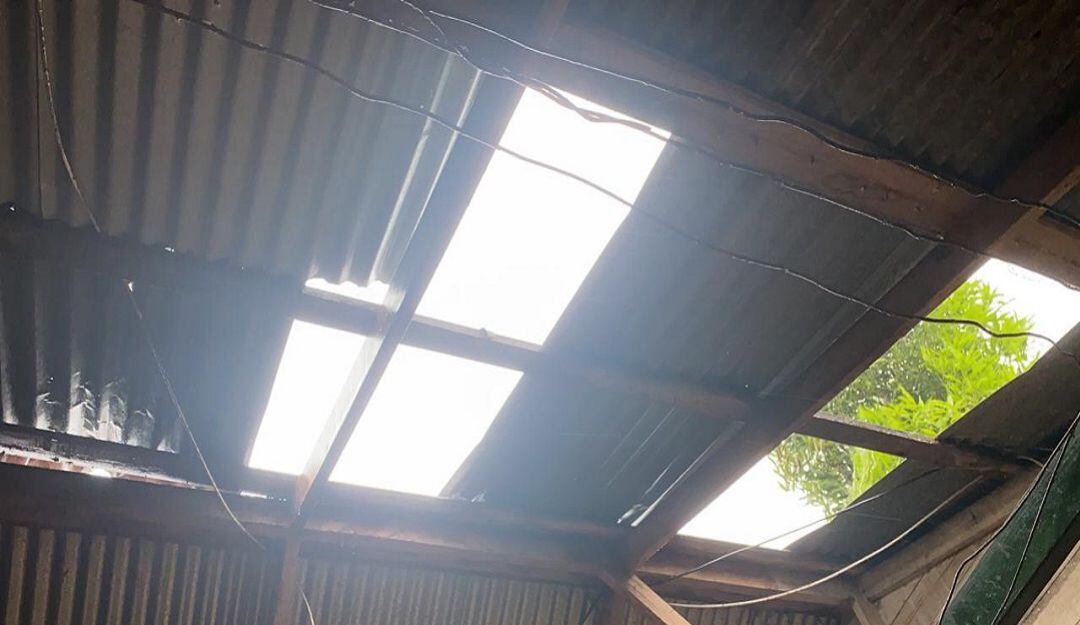 Estragos del huracán IOTA en San Andrés.