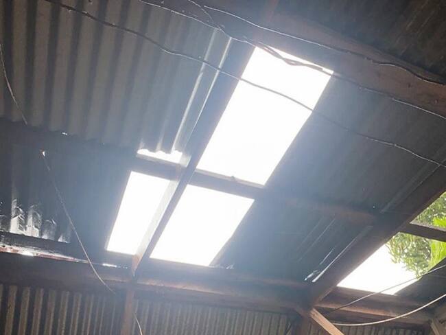 Estragos del huracán IOTA en San Andrés.