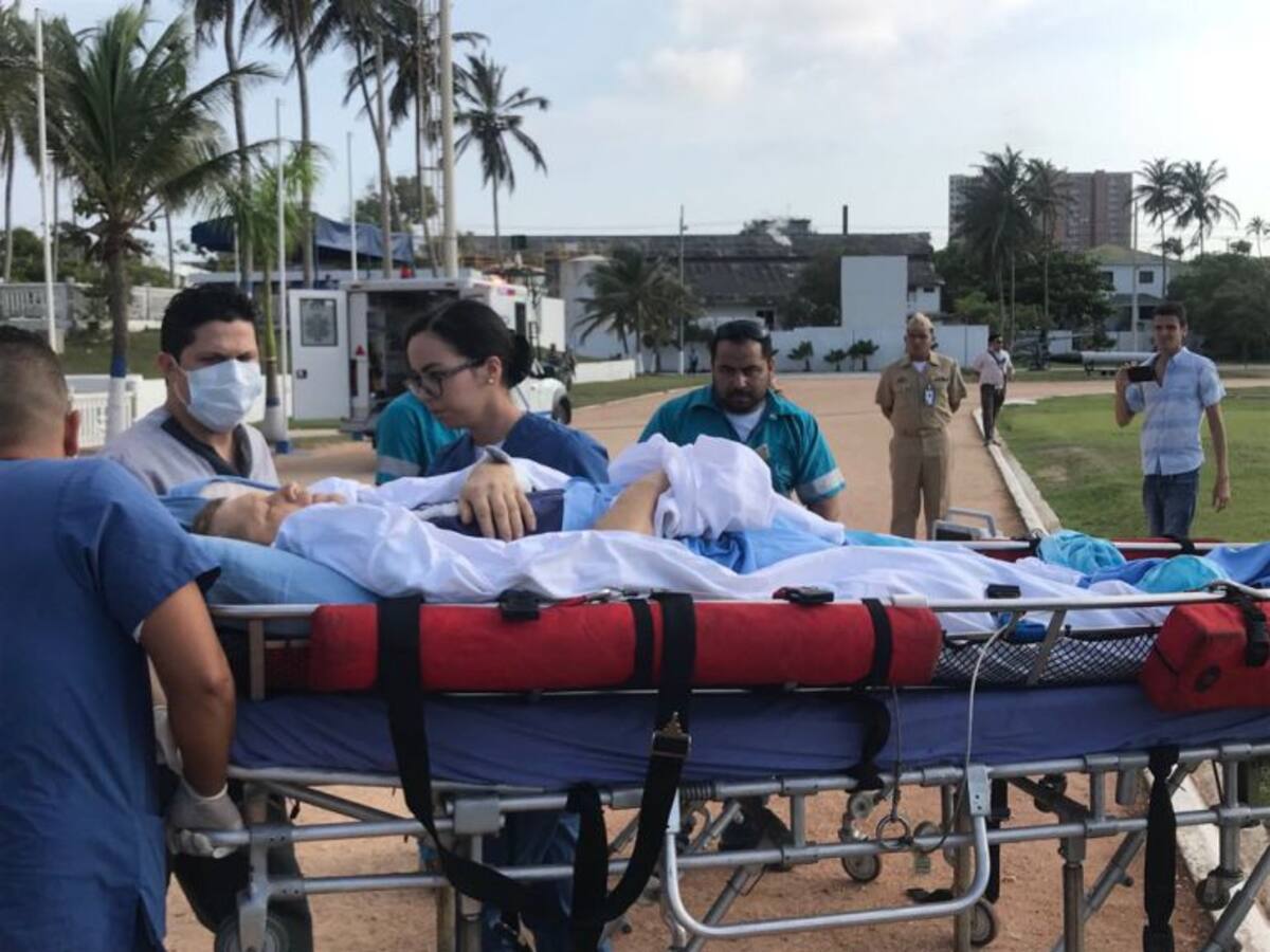 Armada rescata tripulante ruso en altamar