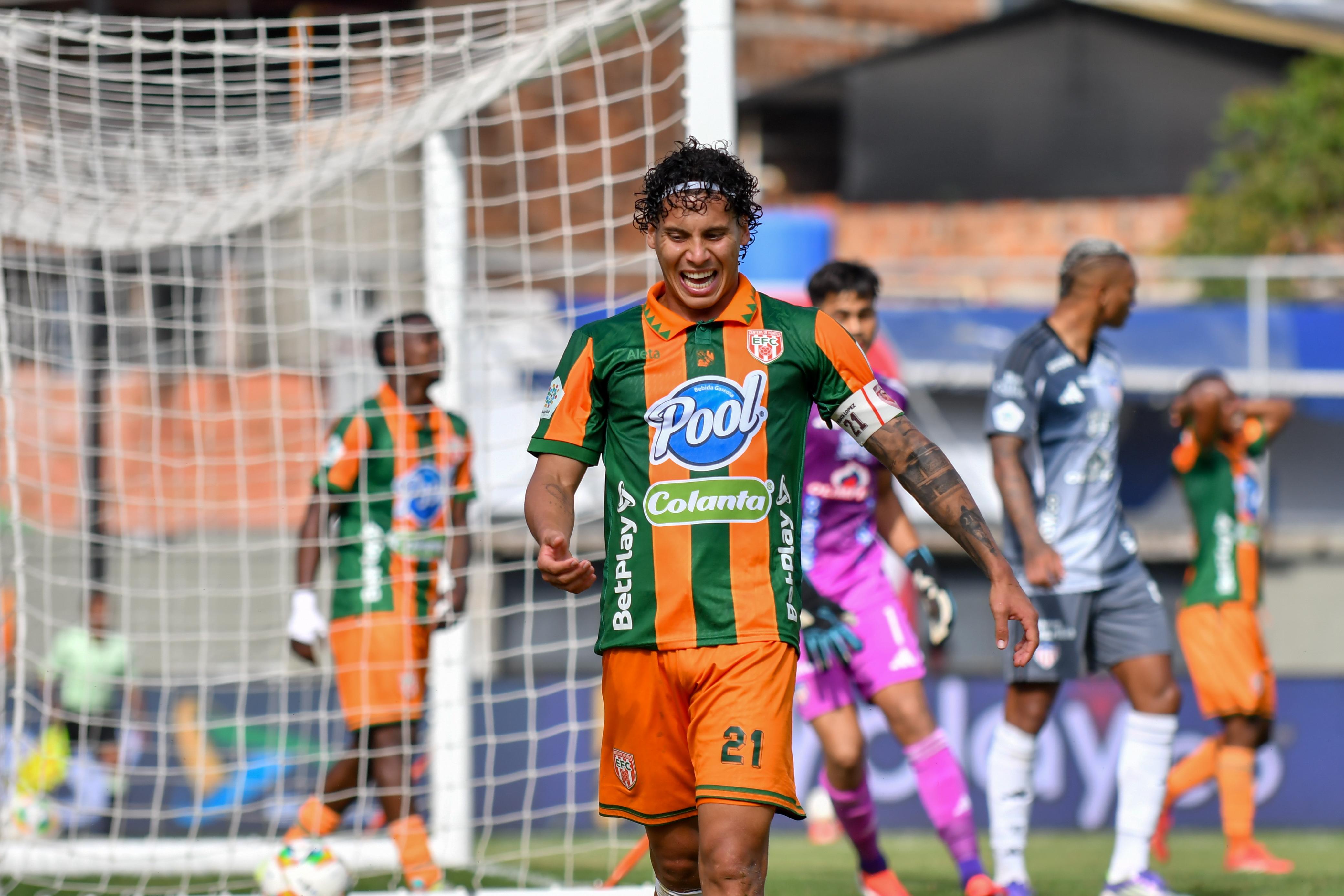 Edison López, volante del Envigado en la Liga Colombiana 2025-II / Colprensa