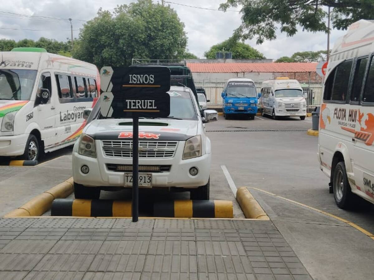 Terminales de transportes en el Huila con perdidas económicas por el Paro arrocero