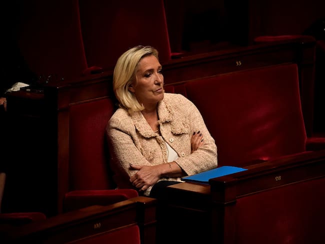 Marine Le Pen. (Photo by Thierry NECTOUX/Gamma-Rapho via Getty Images)