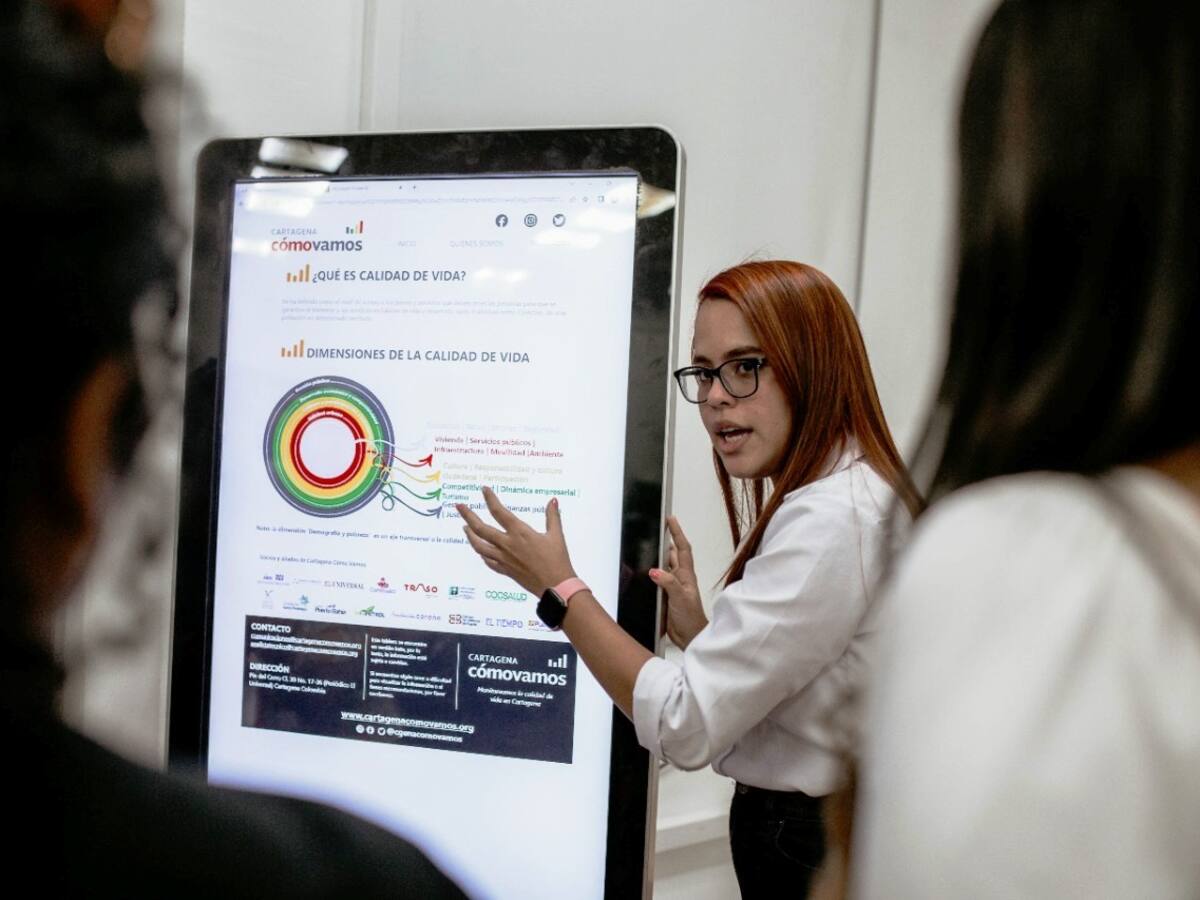 Cartagena cuenta con Tablero Interactivo con datos históricos sobre calidad de vida