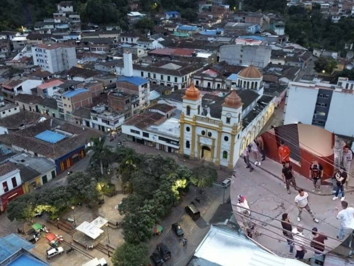 Bochornosa pelea quedó registrada en video en el festival del Río en Rionegro