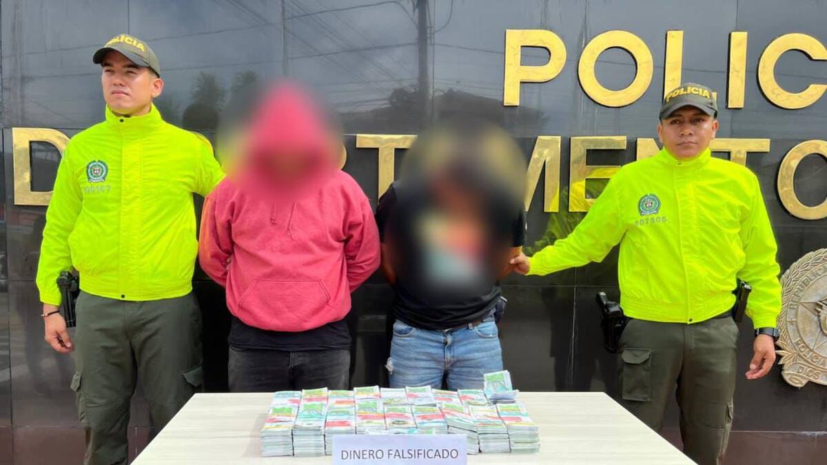 En Mocoa fueron incautados más de 900 millones de pesos en billetes falsos