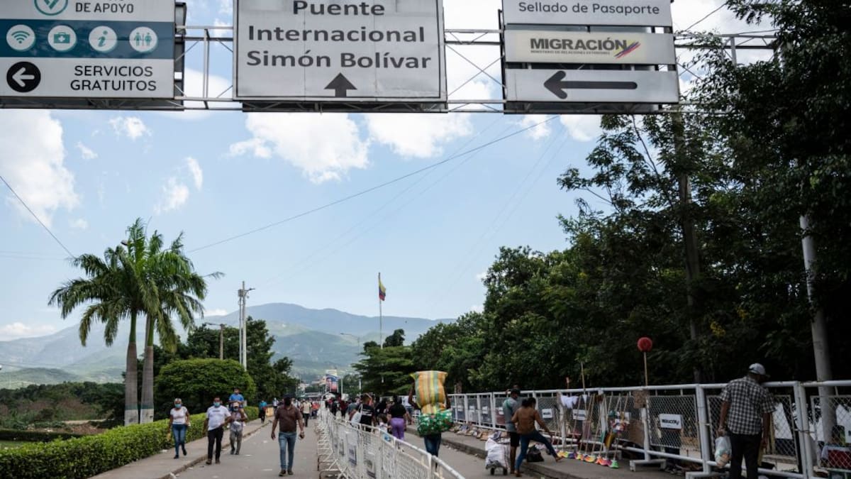 Listo protocolo de reapertura en puente Simón Bolívar