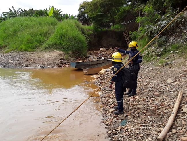 Aparece cuerpo de menor de tres años desaparecido en el Río Cauca