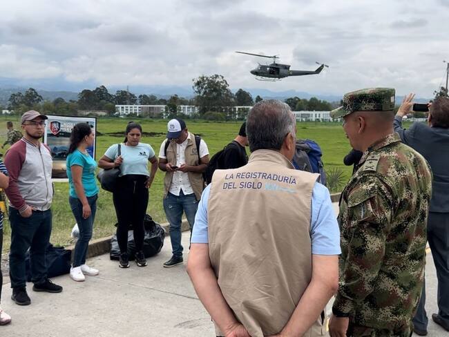 Trasladan a Popayán funcionarios de la Registraduría y material electoral para escrutinios