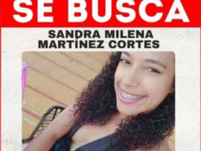 Sandra Milena Martínez desaparecida en Paujil, Caquetá