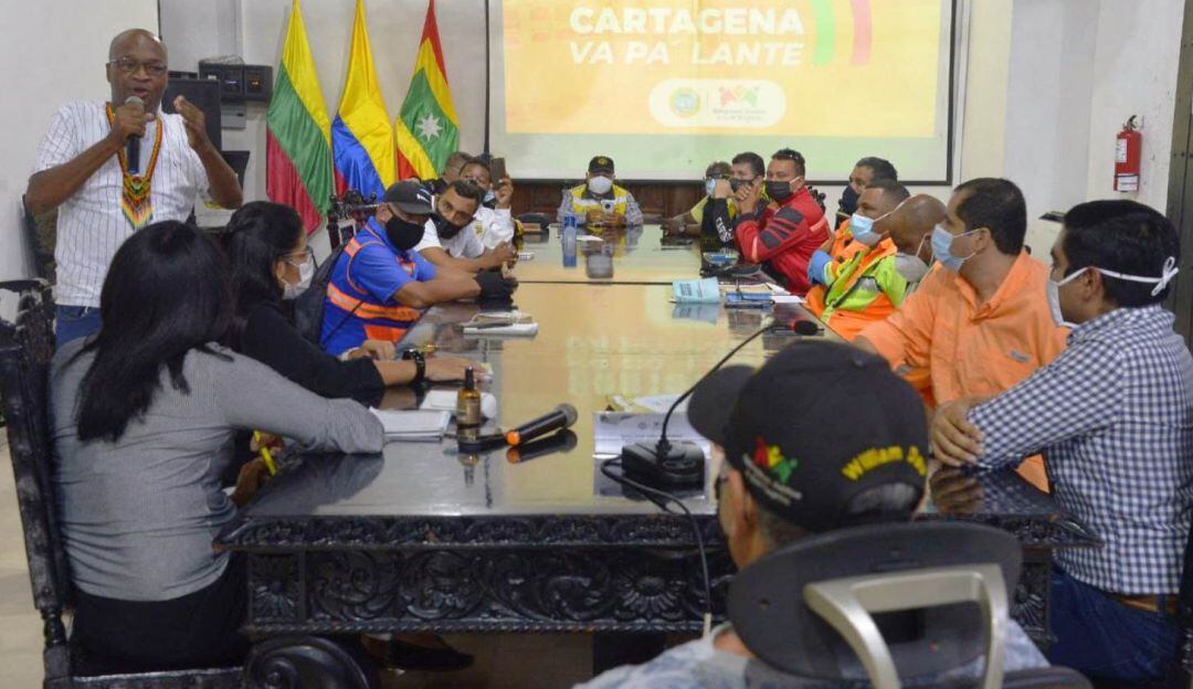 Distrito inicia mesas de trabajo con mototaxistas para concertar medidas de regulación 