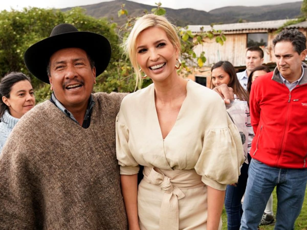 La pasarela de Ivanka Trump en Colombia