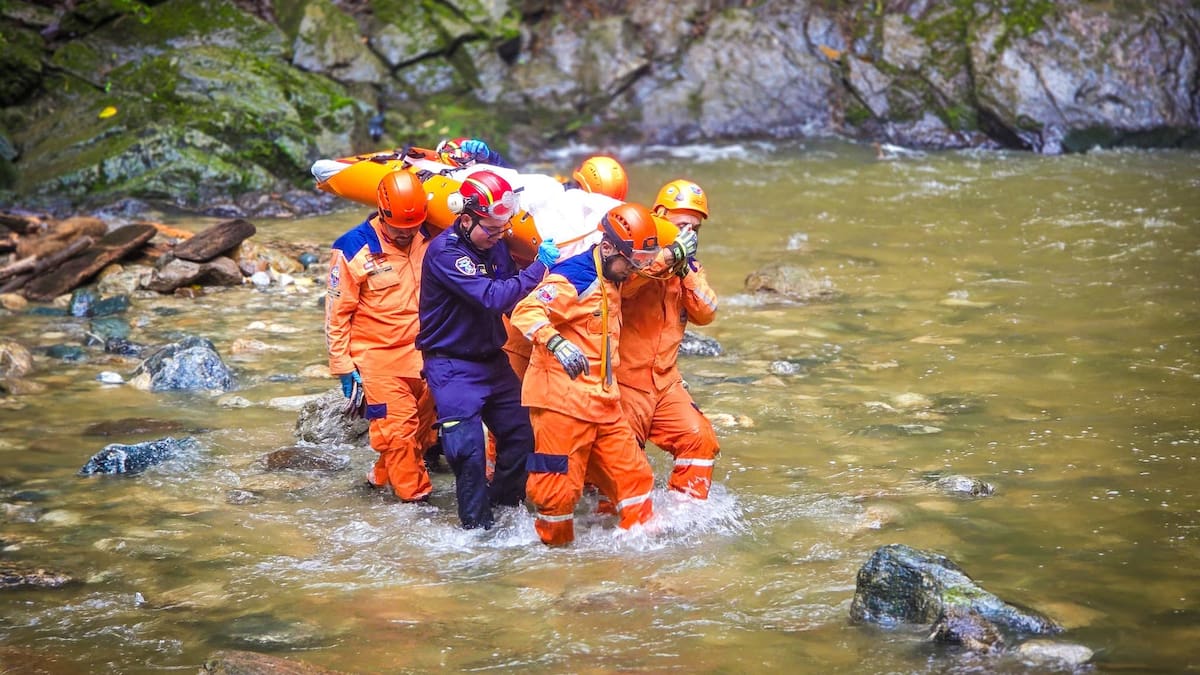 Hombre fue encontrado sin vida en una cascada en Piedecuesta, Santander