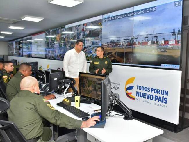 Cámaras de video vigilancia monitorearán la ruta del papa Francisco en Cartagena