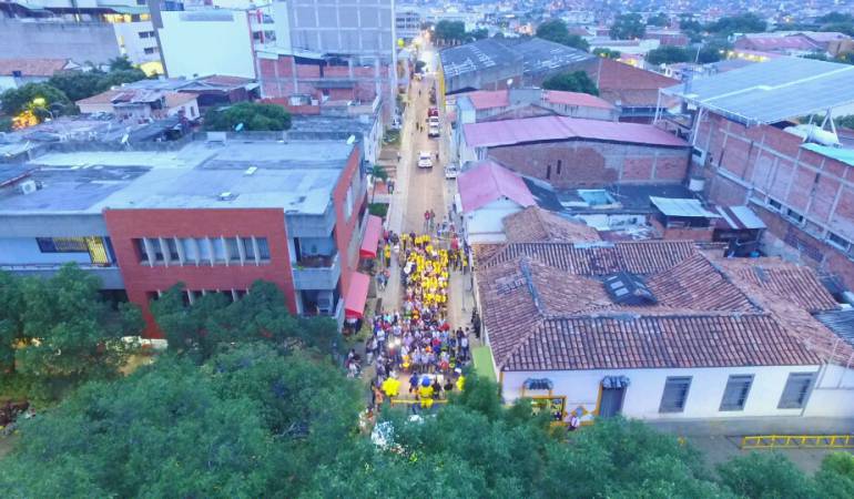 Calle octava del centro recuperada en adoquín