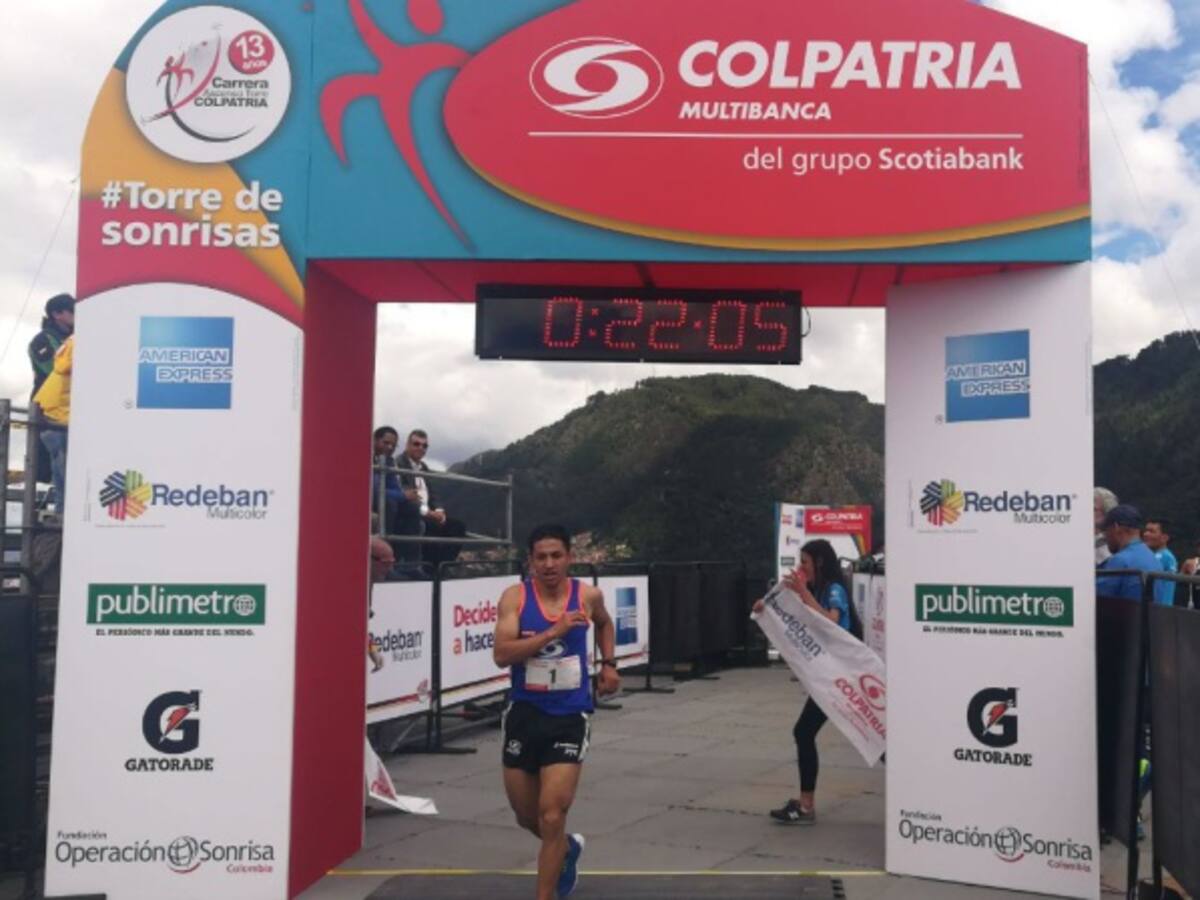 Frank Carreño y Liliana Moreno ganaron en el ascenso a la Torre Colpatria