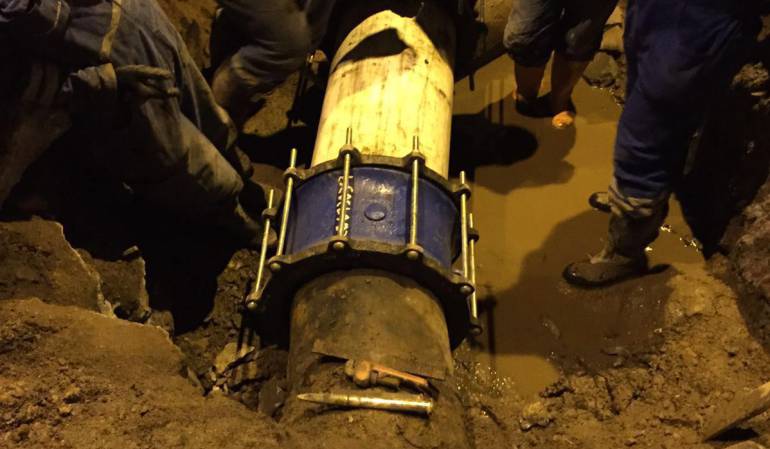 Foto archivo acueducto en Manizales