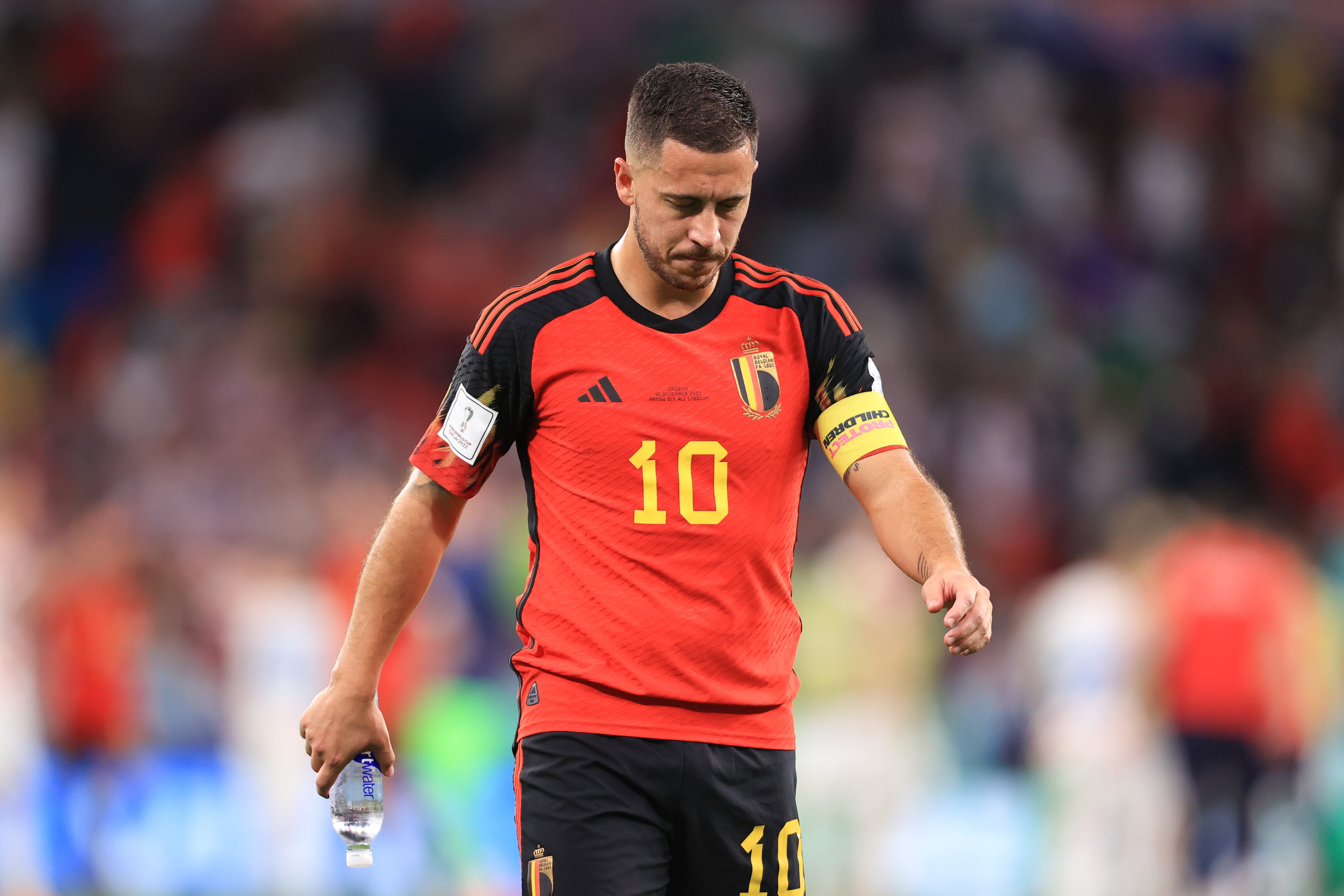 Eden Hazard se despide de la Selección de Bélgica. (Photo by Simon Stacpoole/Offside/Offside via Getty Images)