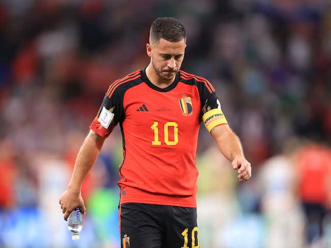 Eden Hazard se despide de la Selección de Bélgica. (Photo by Simon Stacpoole/Offside/Offside via Getty Images)