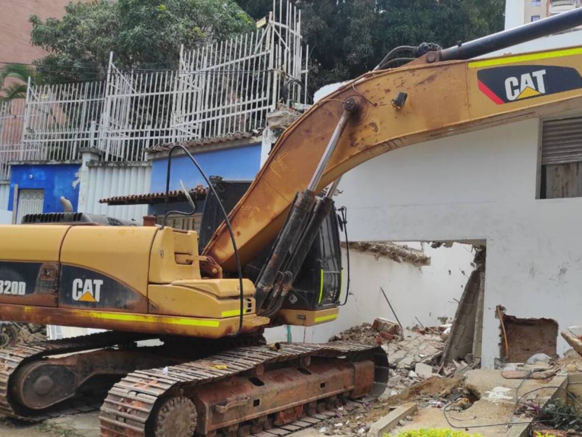 Dos heridos por colapso de vivienda