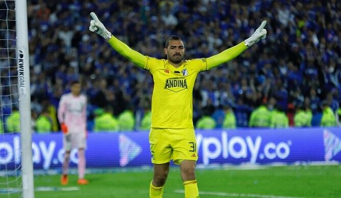 Álvaro Montero, arquero de Millonarios / Colprensa