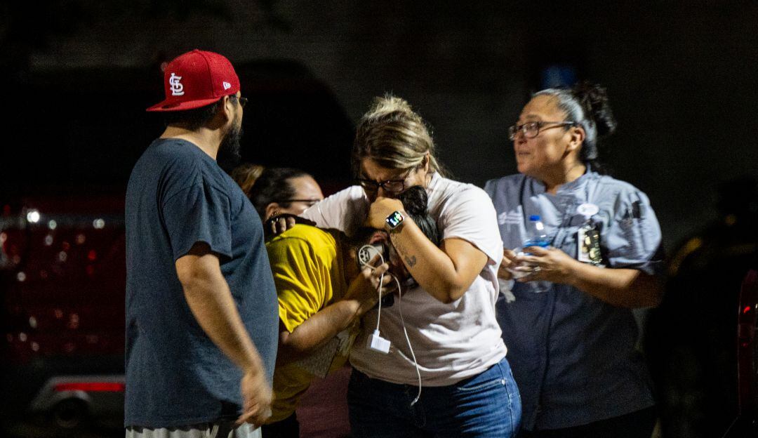 Familias víctimas del tiroteo en escuela de Texas