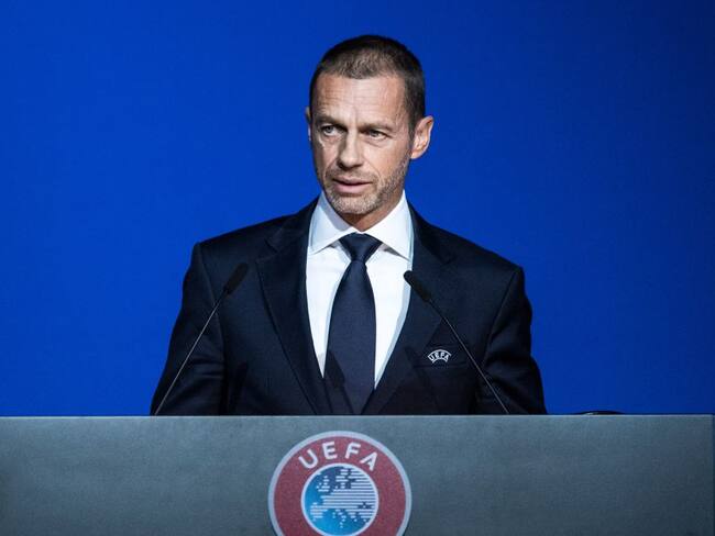 Aleksander Čeferin, presidente de la UEFA.