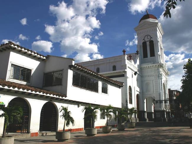 Parque principal del municipio de Sabaneta, Antioquia