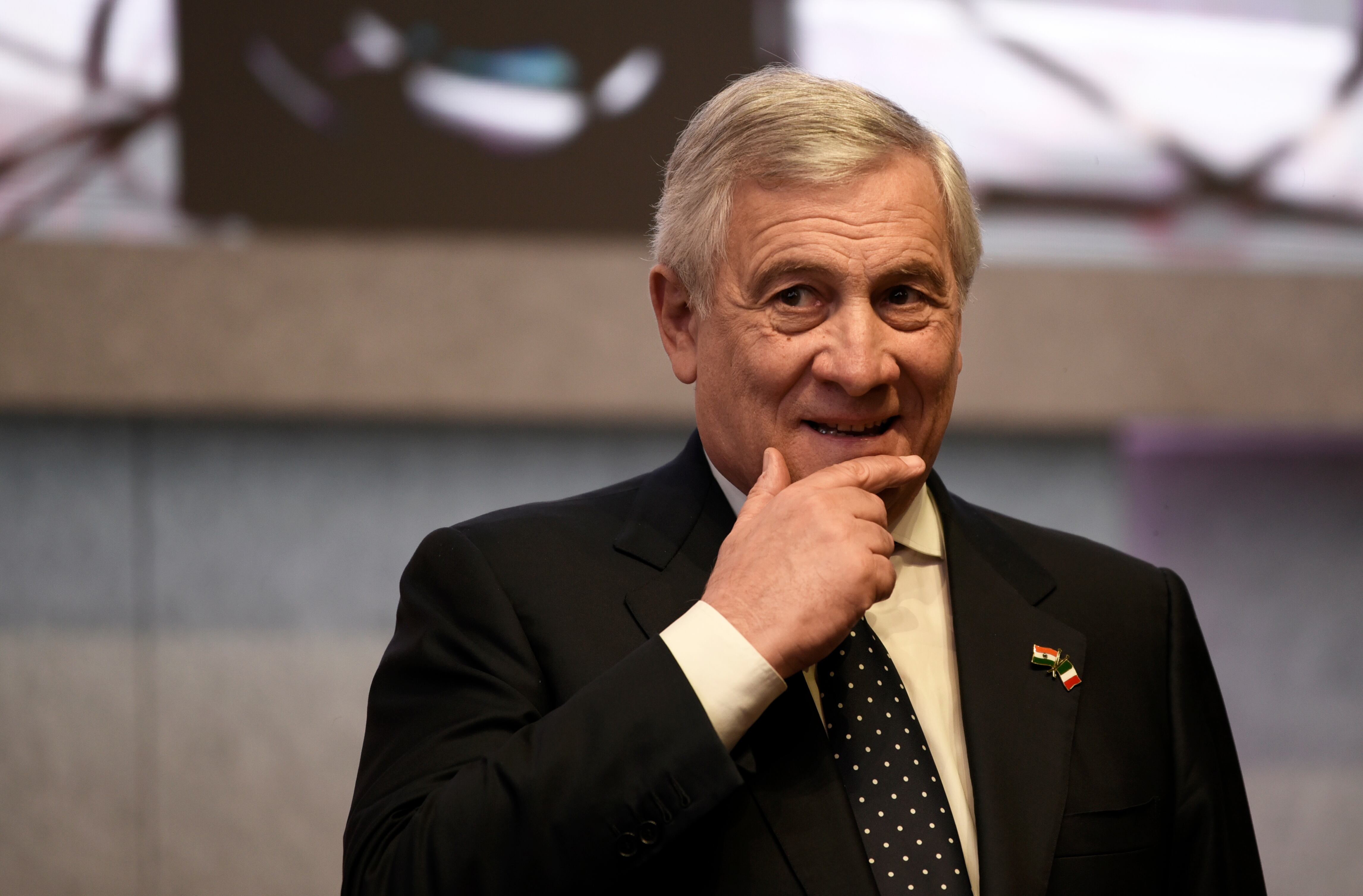 Ministro de Asuntos Exteriores de Italia, Antonio Tajani. Foto: Indranil Aditya/NurPhoto via Getty Images