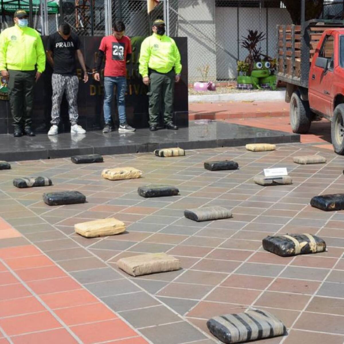 Dos capturas y más de 100 kilos de Cripy incautados en Neiva