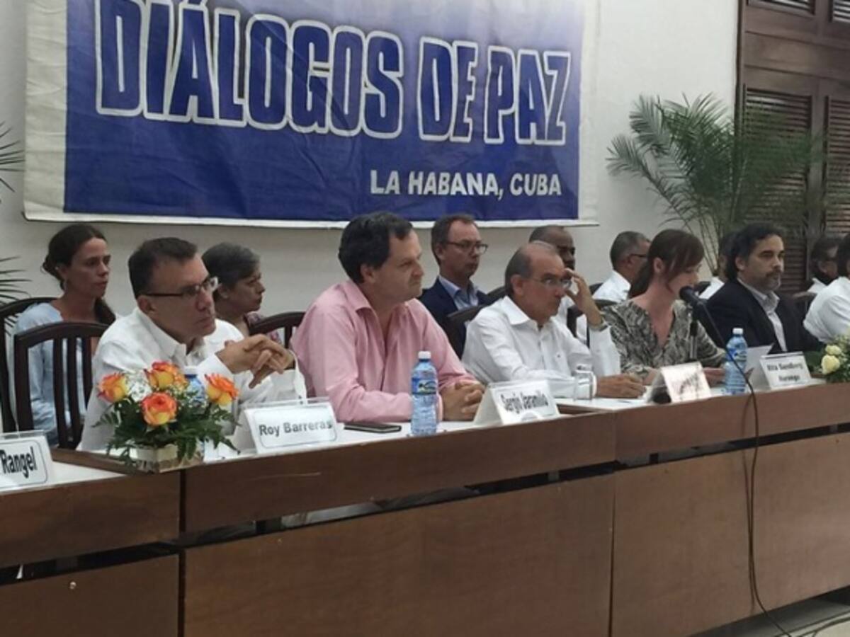 La Habana acuerda tratamiento que tendrán civiles que se vincularon el conflicto
