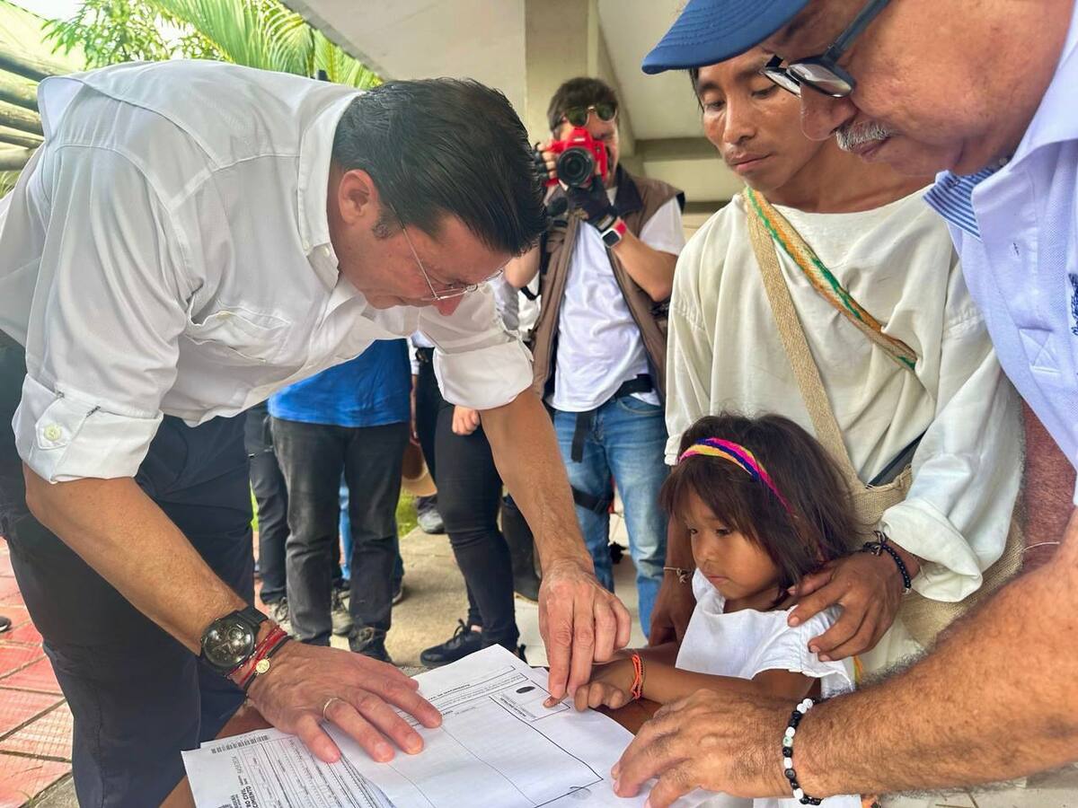Desde Santa Marta, el registrador Penagos activó el plan de identificación nacional
