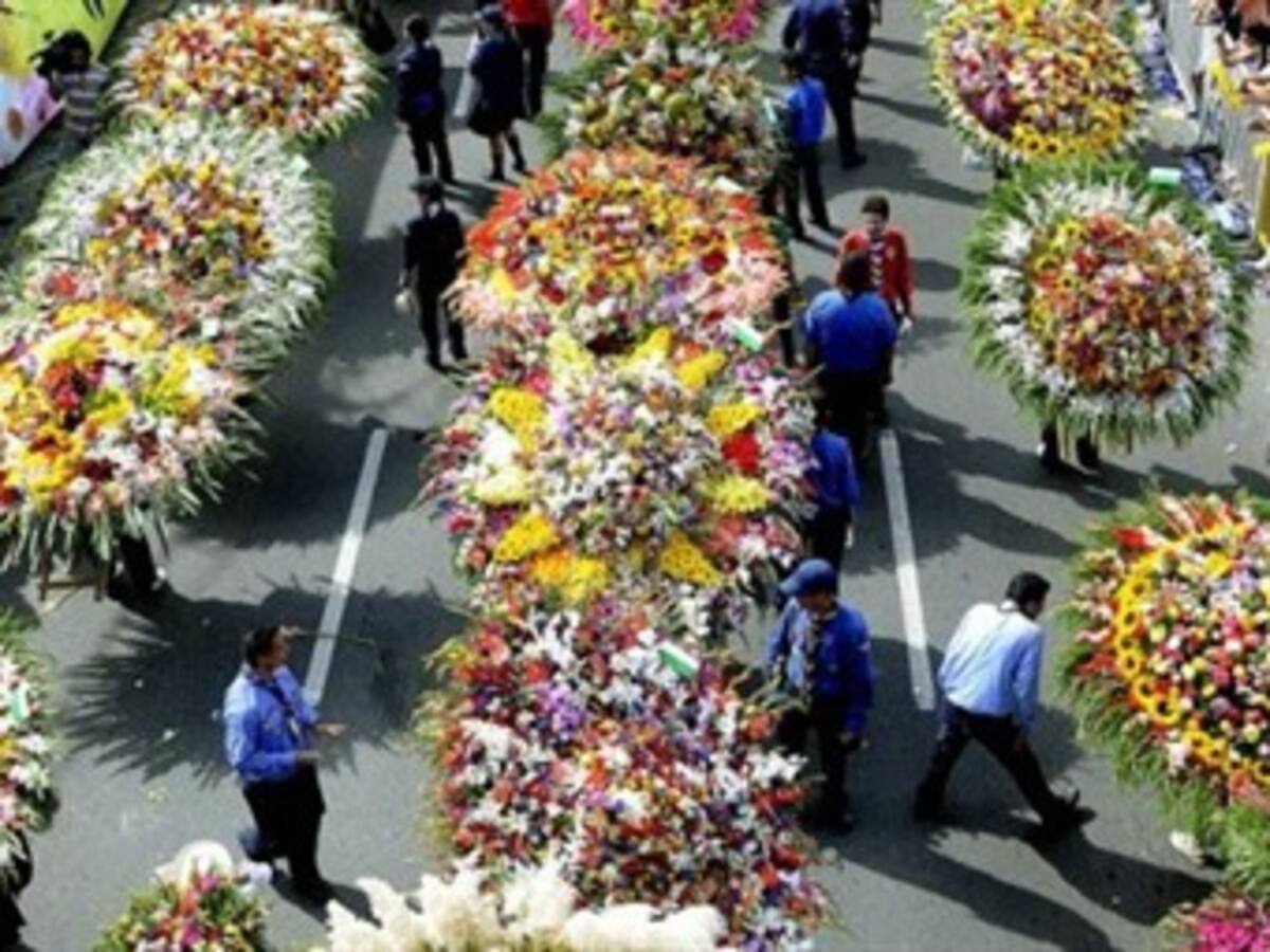 Este jueves entregan 600.000 flores a silleteros de Santa Elena