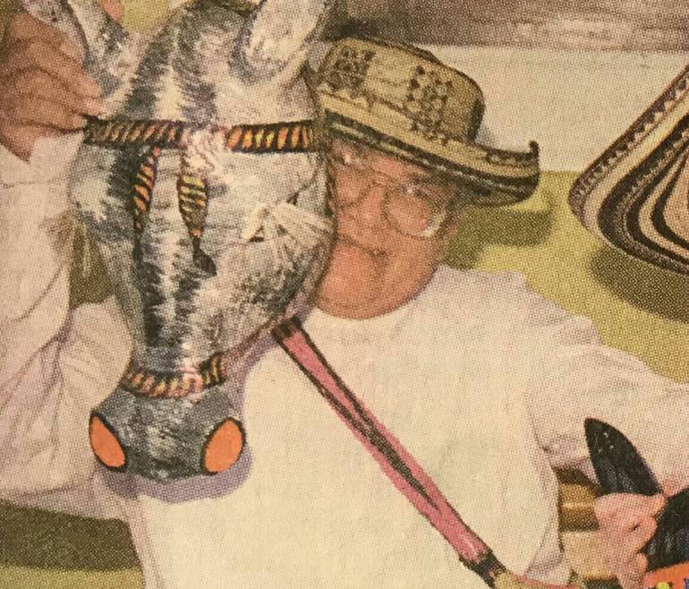 Maestro Efraín Mejía Donado, director de la Cumbia Soledeña