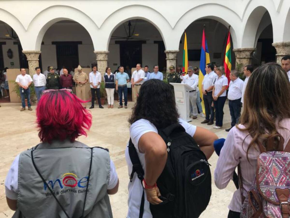 60 reportes recibió la MOE en Cartagena y 110 en Bolívar durante elecciones